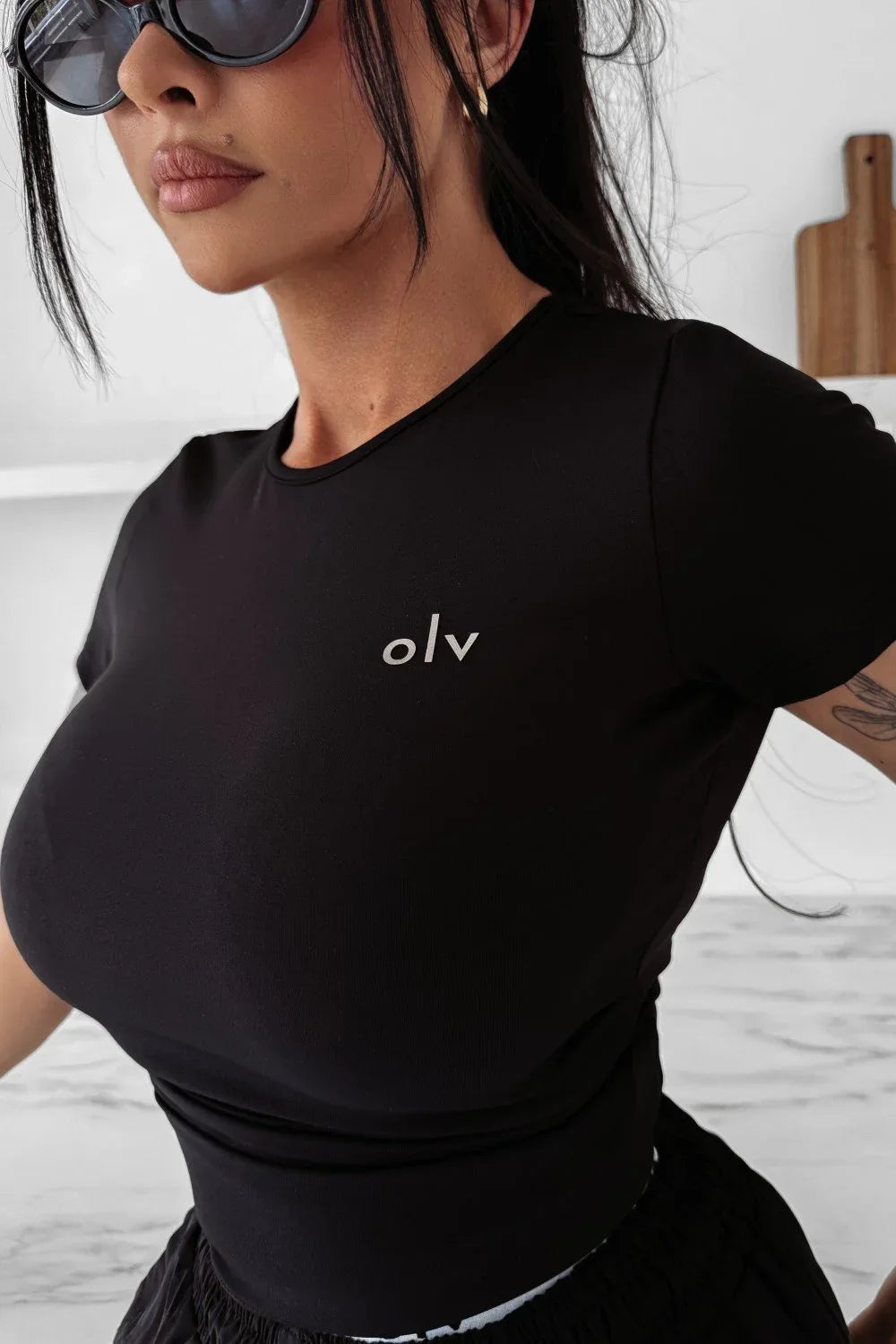 Olavoga Basic Muse Kurzarm-T-Shirt