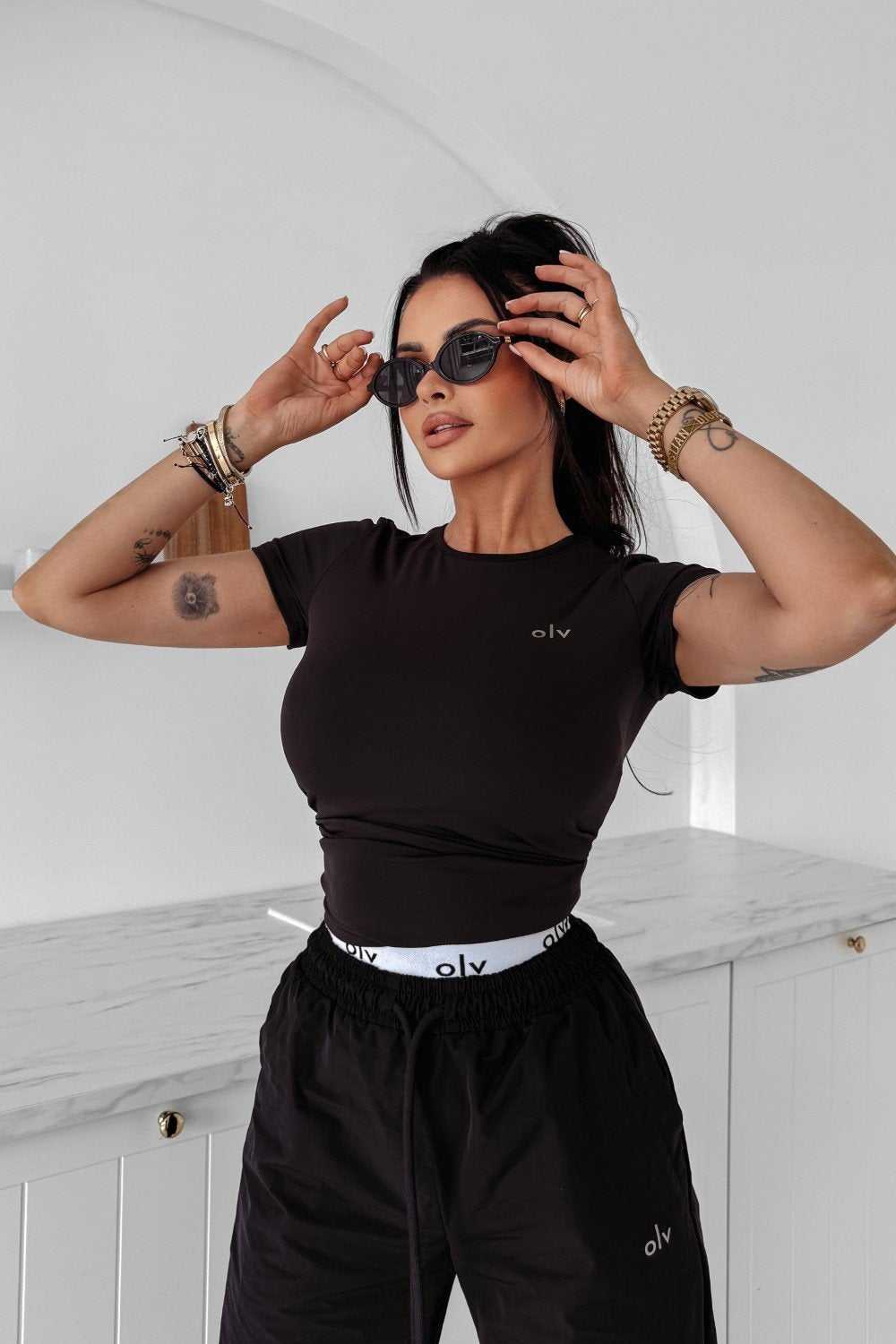 Olavoga Basic Muse Kurzarm-T-Shirt