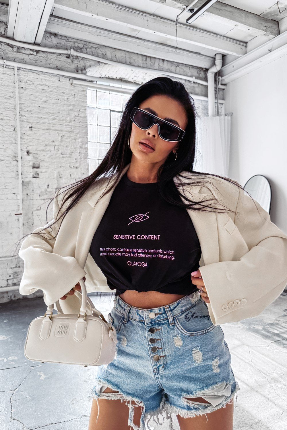 Olavoga Glass Kurzarm-T-Shirt