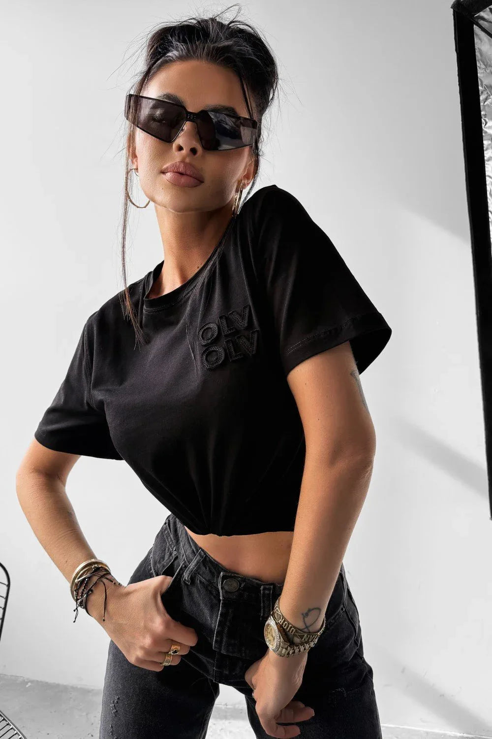 Olavoga Soft Rose Kurzarm-T-Shirt