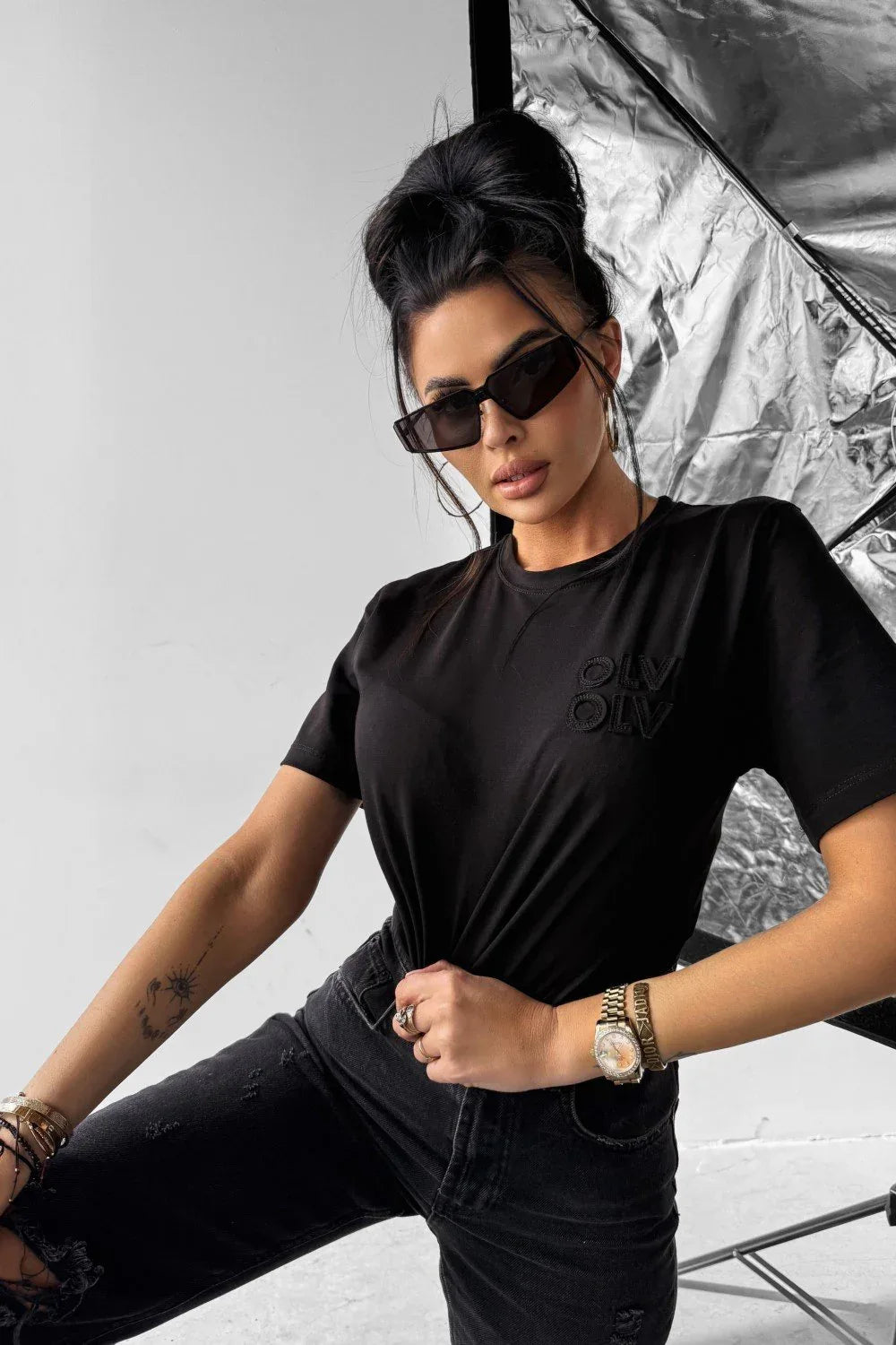 Olavoga Soft Rose Kurzarm-T-Shirt