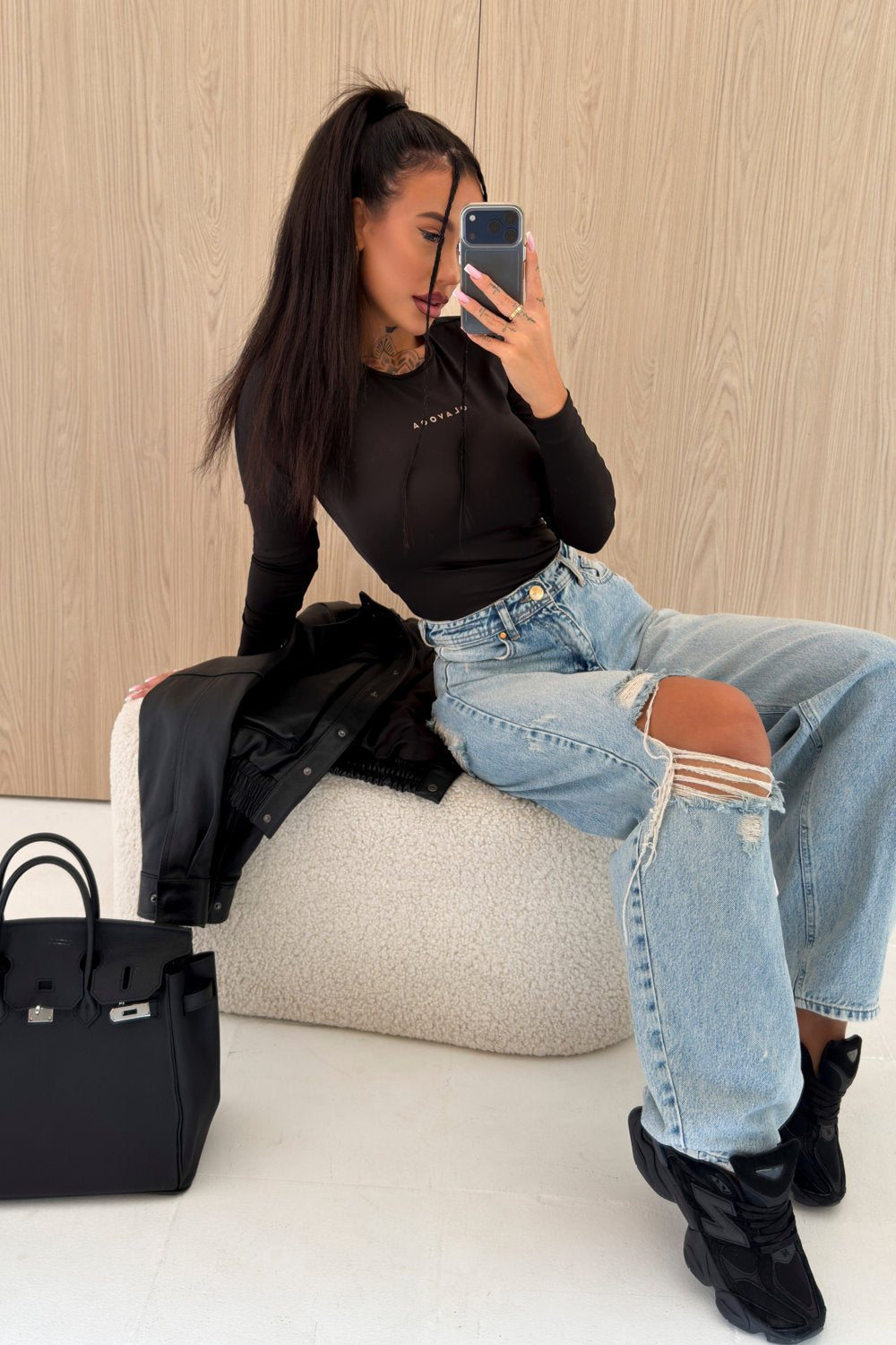 Olavoga Angel long-sleeved top