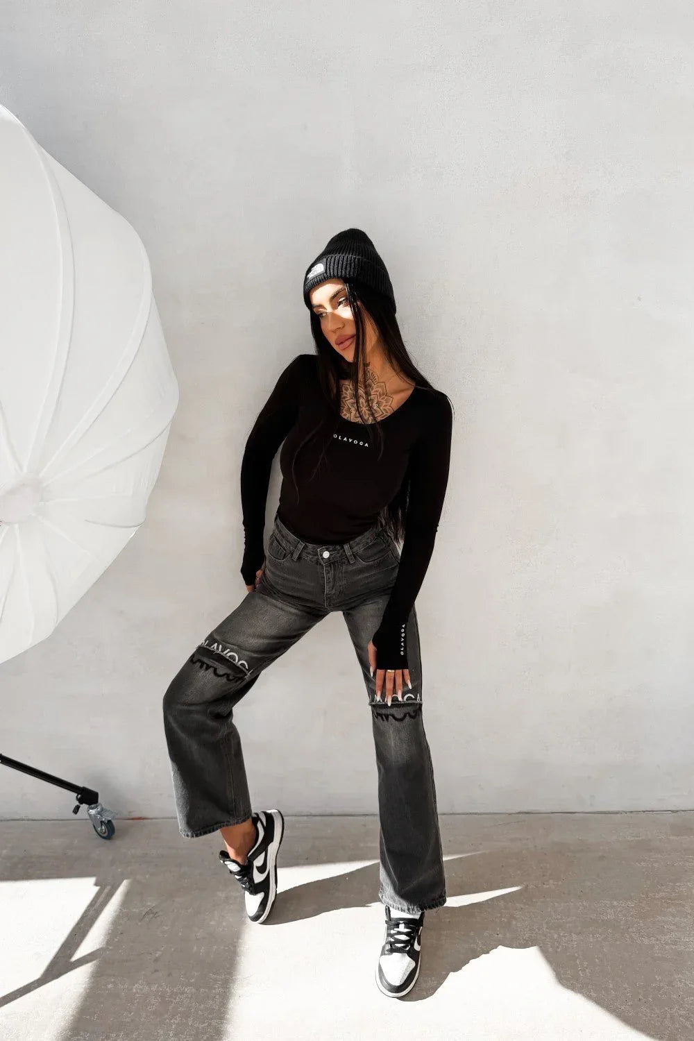 Olavoga Limi long-sleeve top