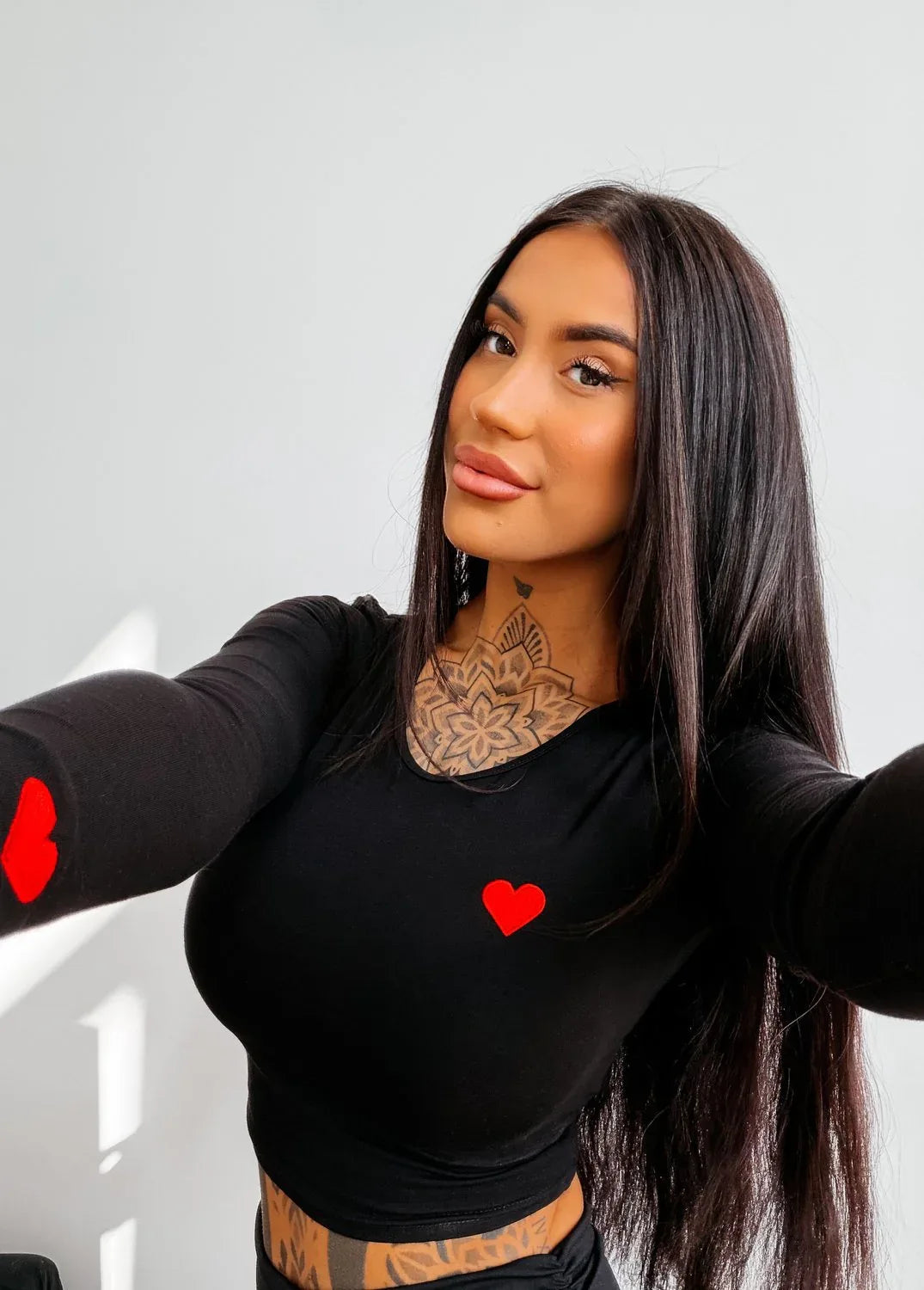 Olavoga Amoria bluzka z długim rękawem