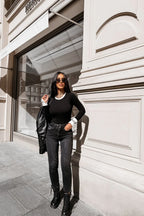 Olavoga Elisea Langarm-Oberteil