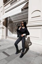 Olavoga Elisea Langarm-Oberteil