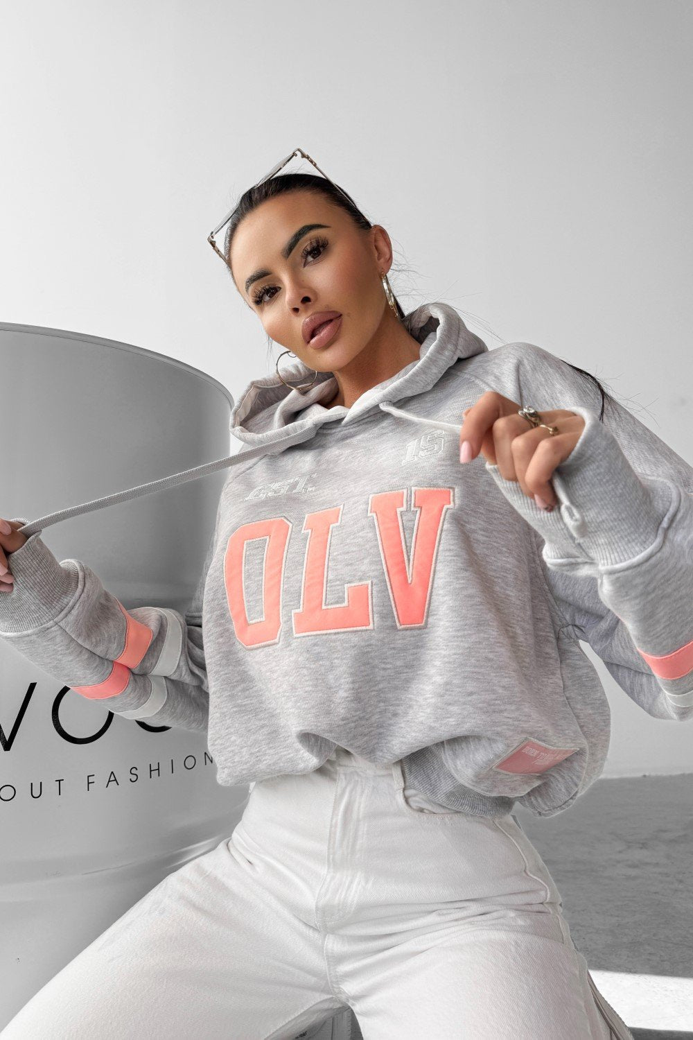 Olavoga Trauben-Hoodie