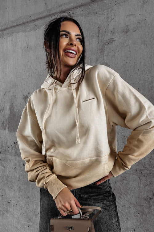 Fade kapucnis pulóver