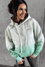 Fade kapucnis pulóver