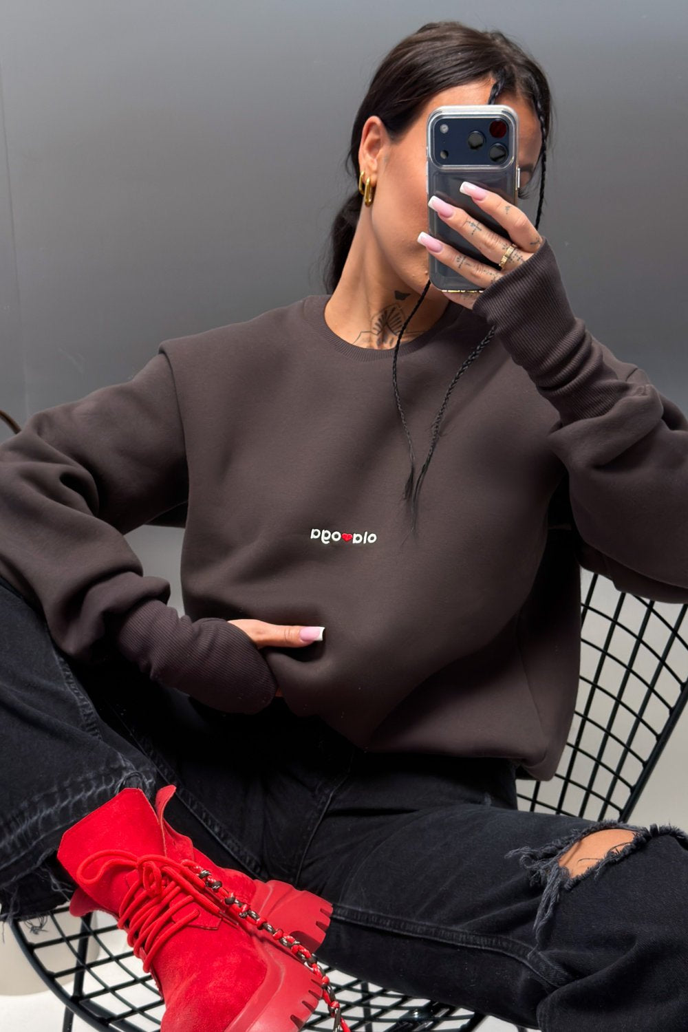 Sweter Olive Choose