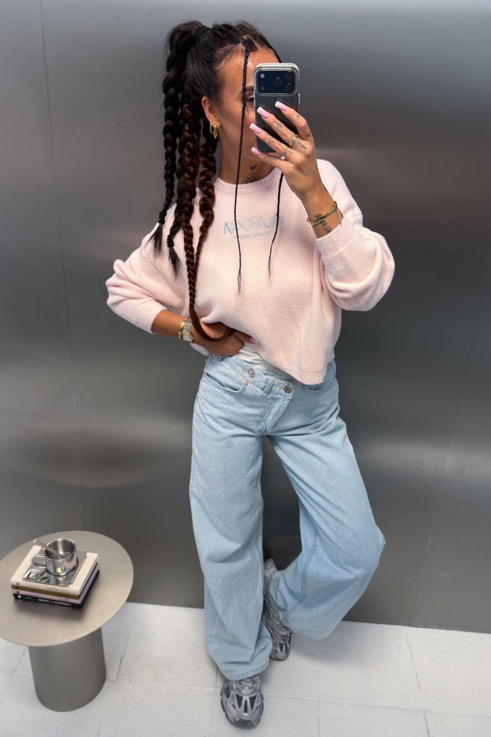 Olavoga Delia pulóver