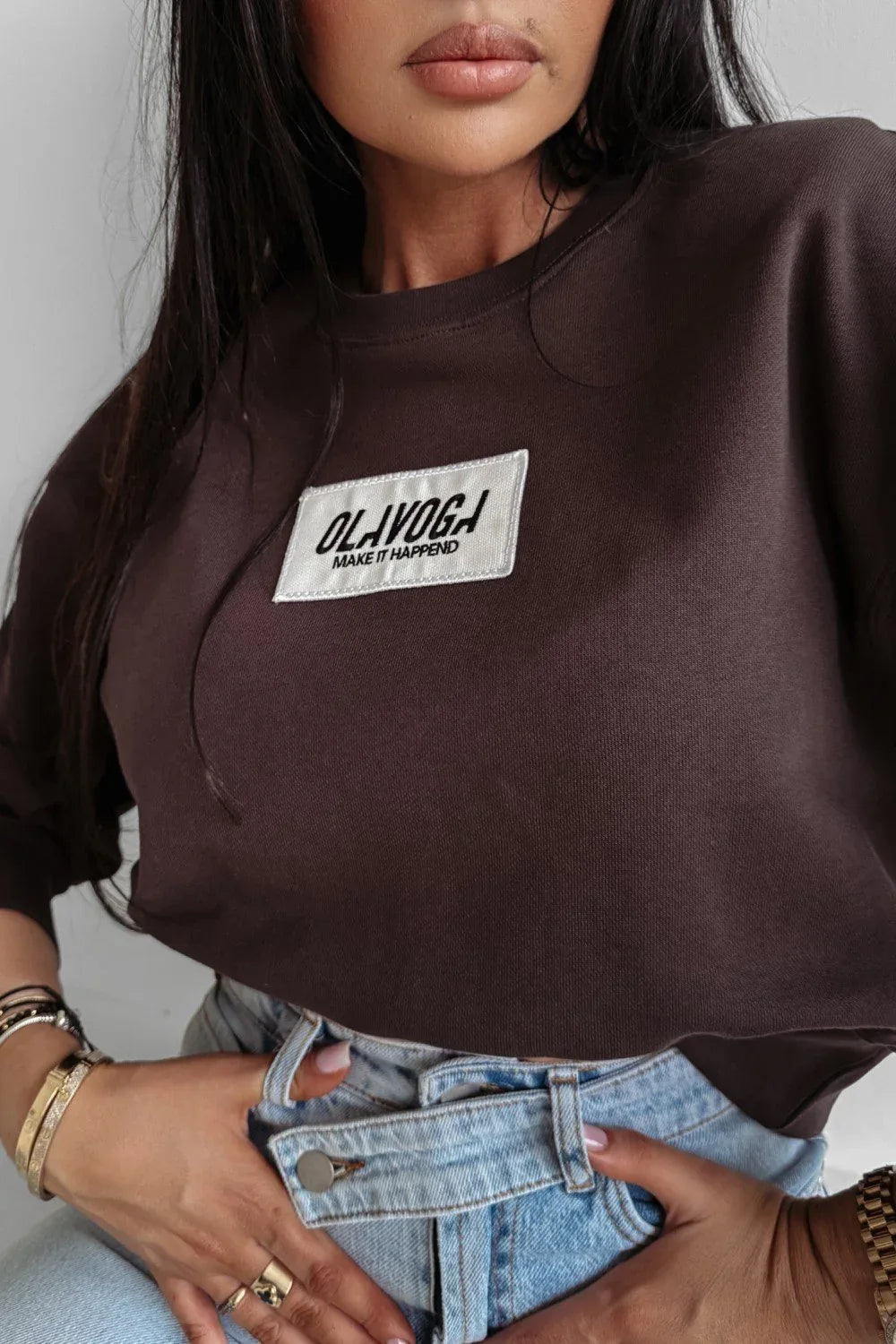 Olavoga Cinnamon Haze Pullover