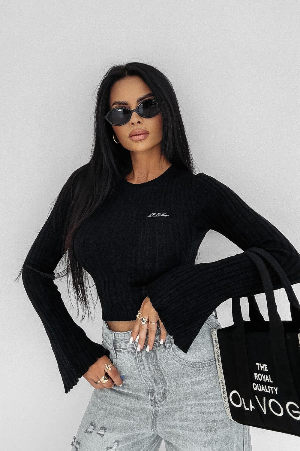 Olive green ZIRRA sweater
