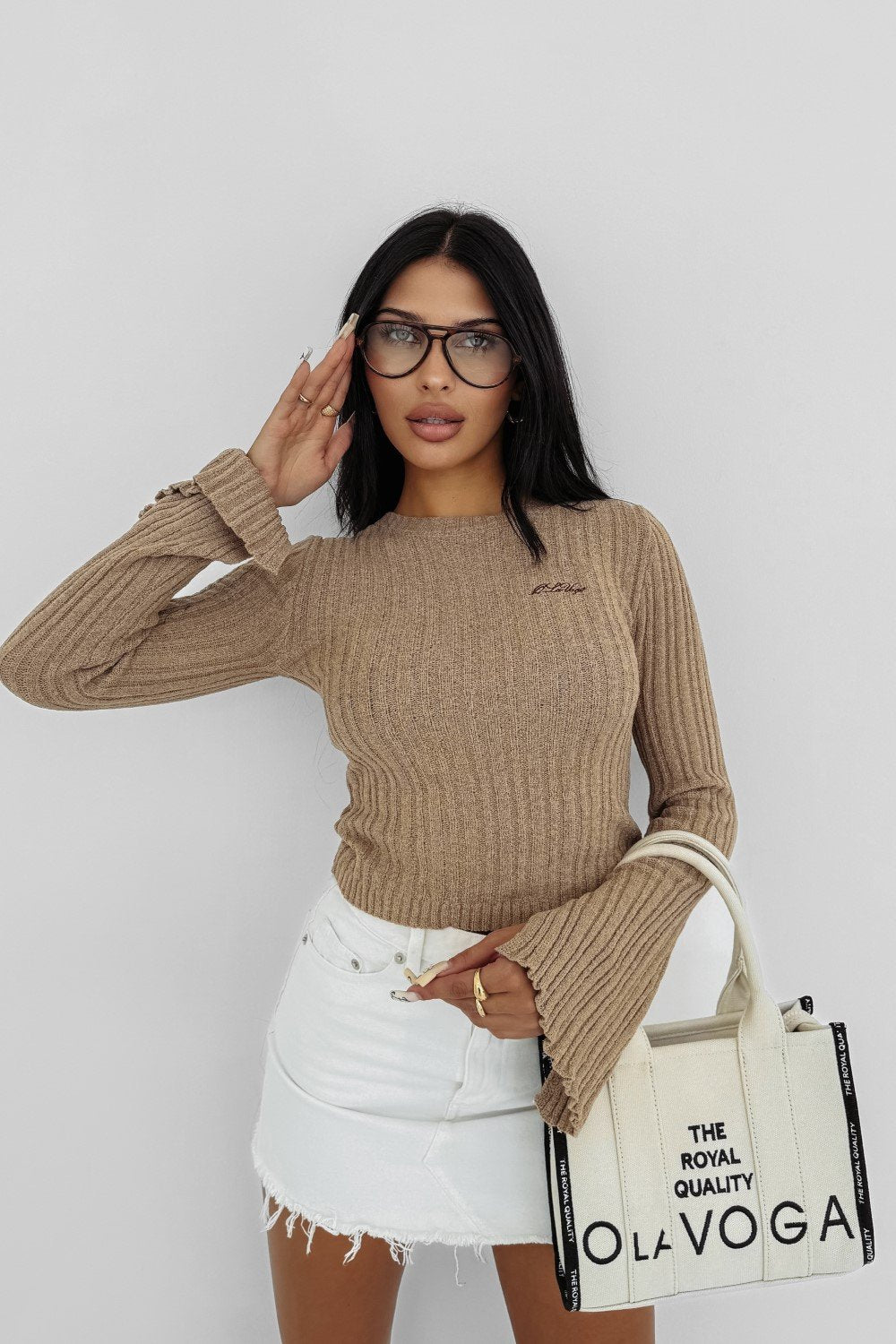 Olive green ZIRRA sweater