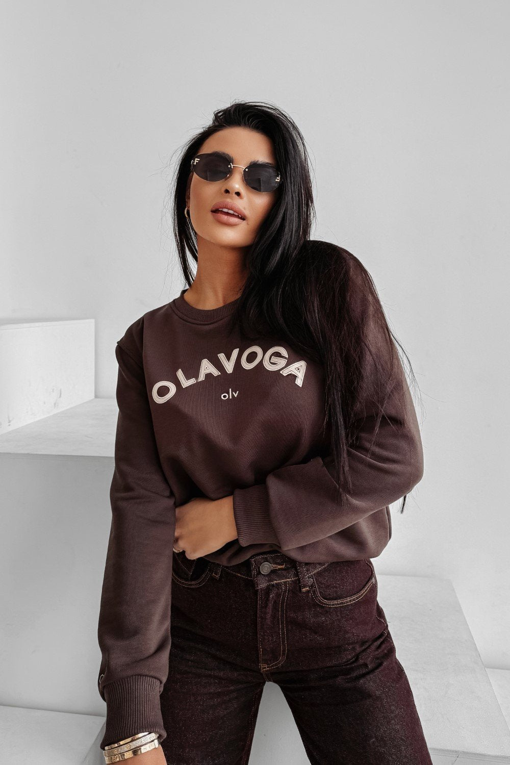 Olavoga Grov pulóver