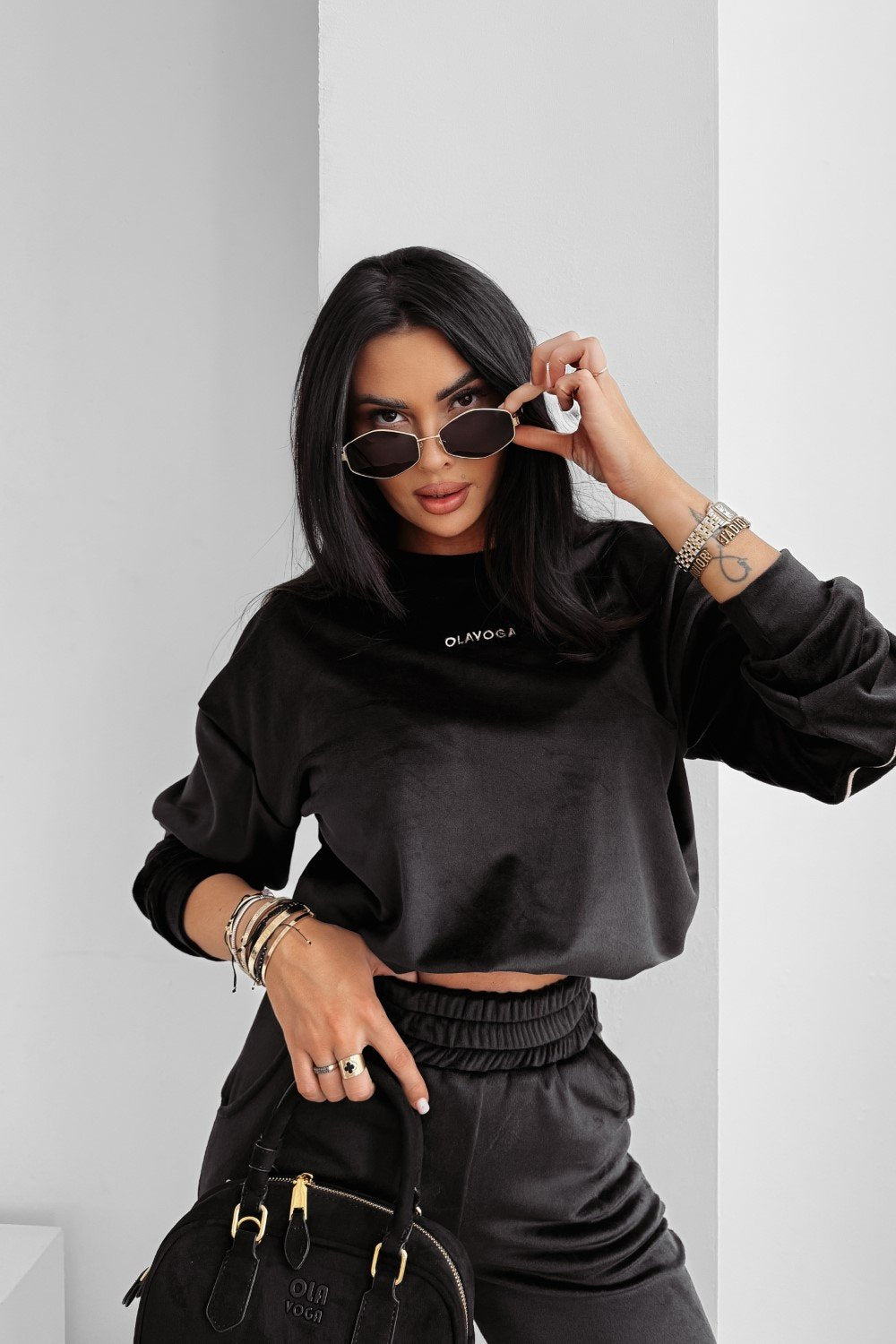 Olavoga Velvet Ash szett