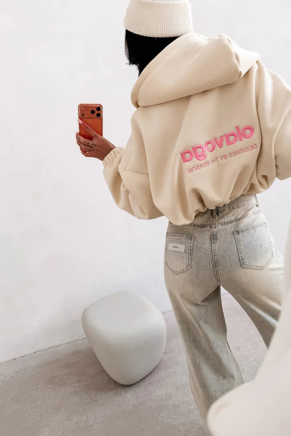 Olavoga Tulip Zip-Sweatshirt