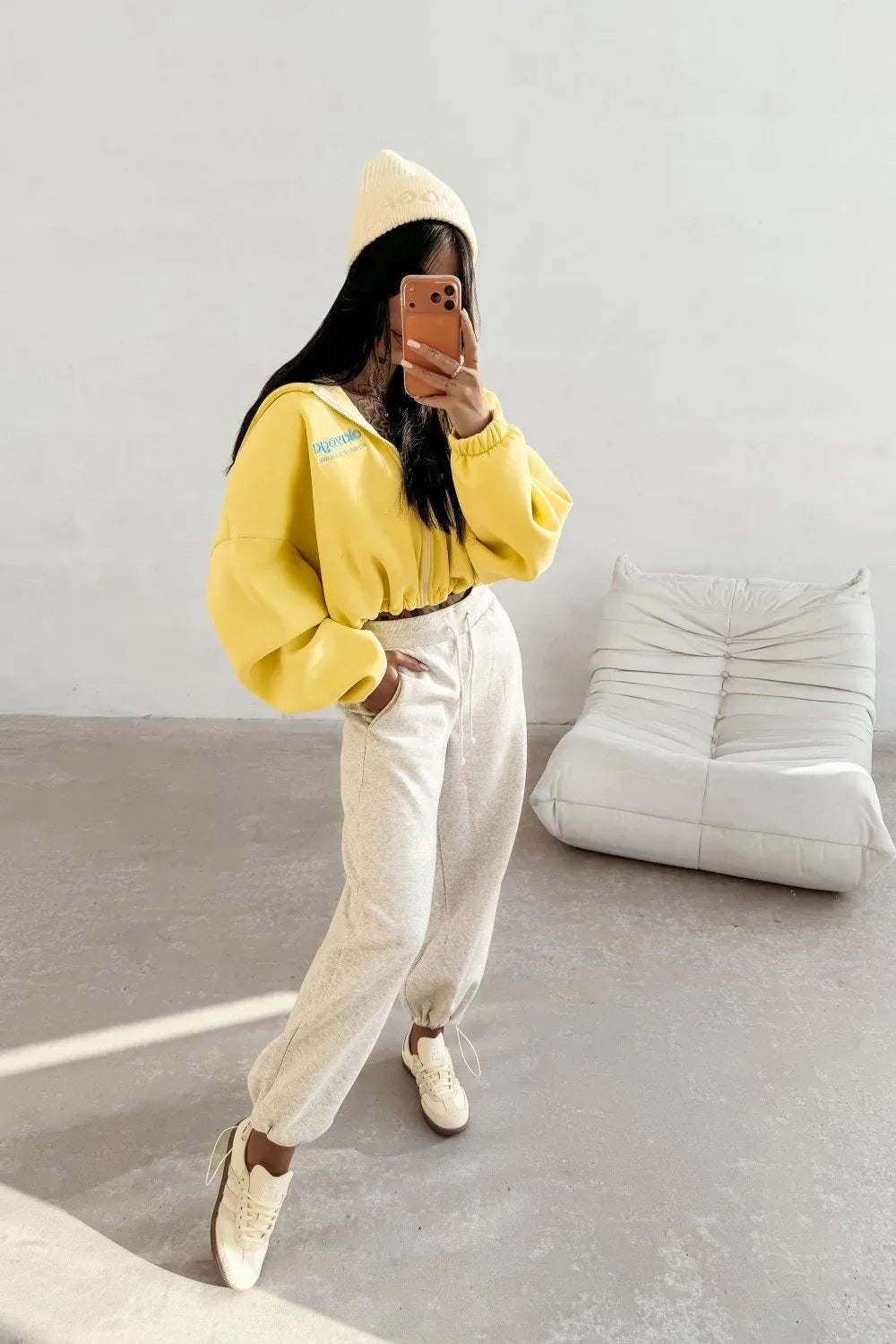 Olavoga Tulip Zip-Sweatshirt