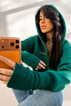 Olive green Lumink sweater