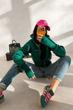 Olive green Lumink sweater
