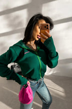 Olive green Lumink sweater