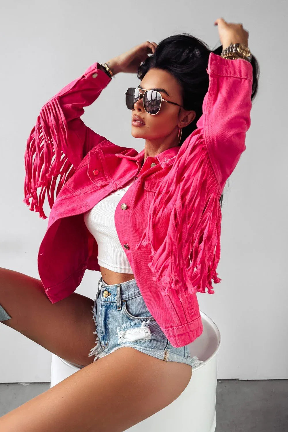 Olavoga Sanil Jeansjacke