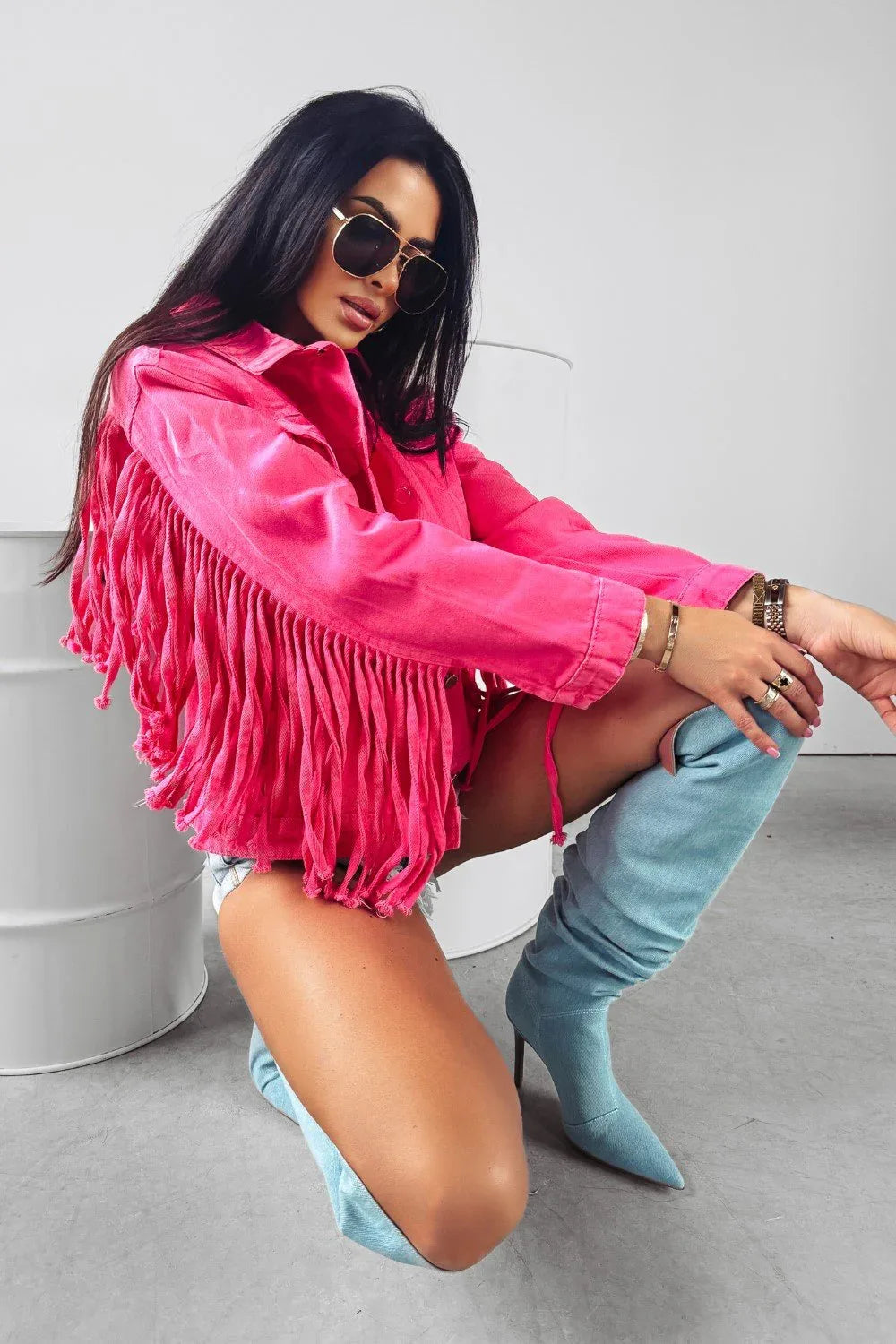 Olavoga Sanil Jeansjacke