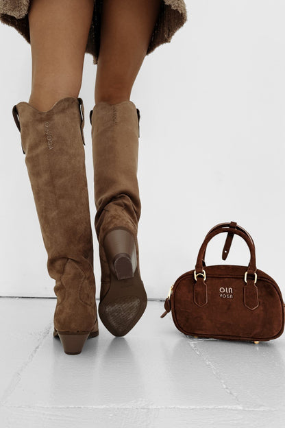 Olive POINT boots