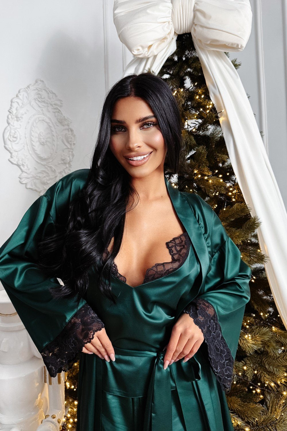 Olavoga Saffron köntös