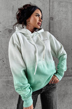 Fade kapucnis pulóver