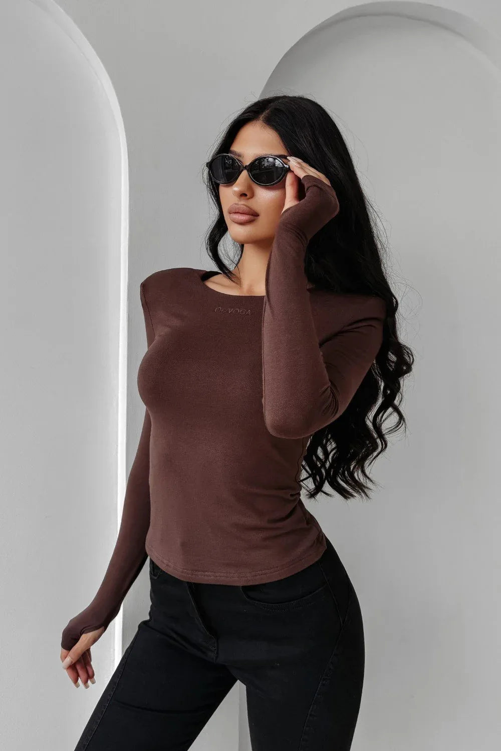 Olavoga Amber Twilight Bluse