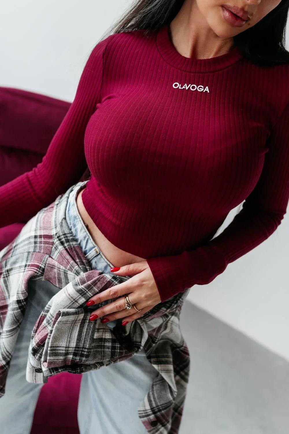 Olavoga Atlanta Langarm-T-Shirt