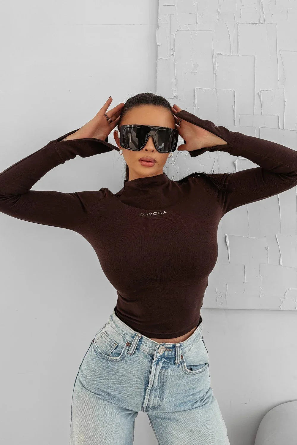 Olavoga Herbst langärmliges Oberteil