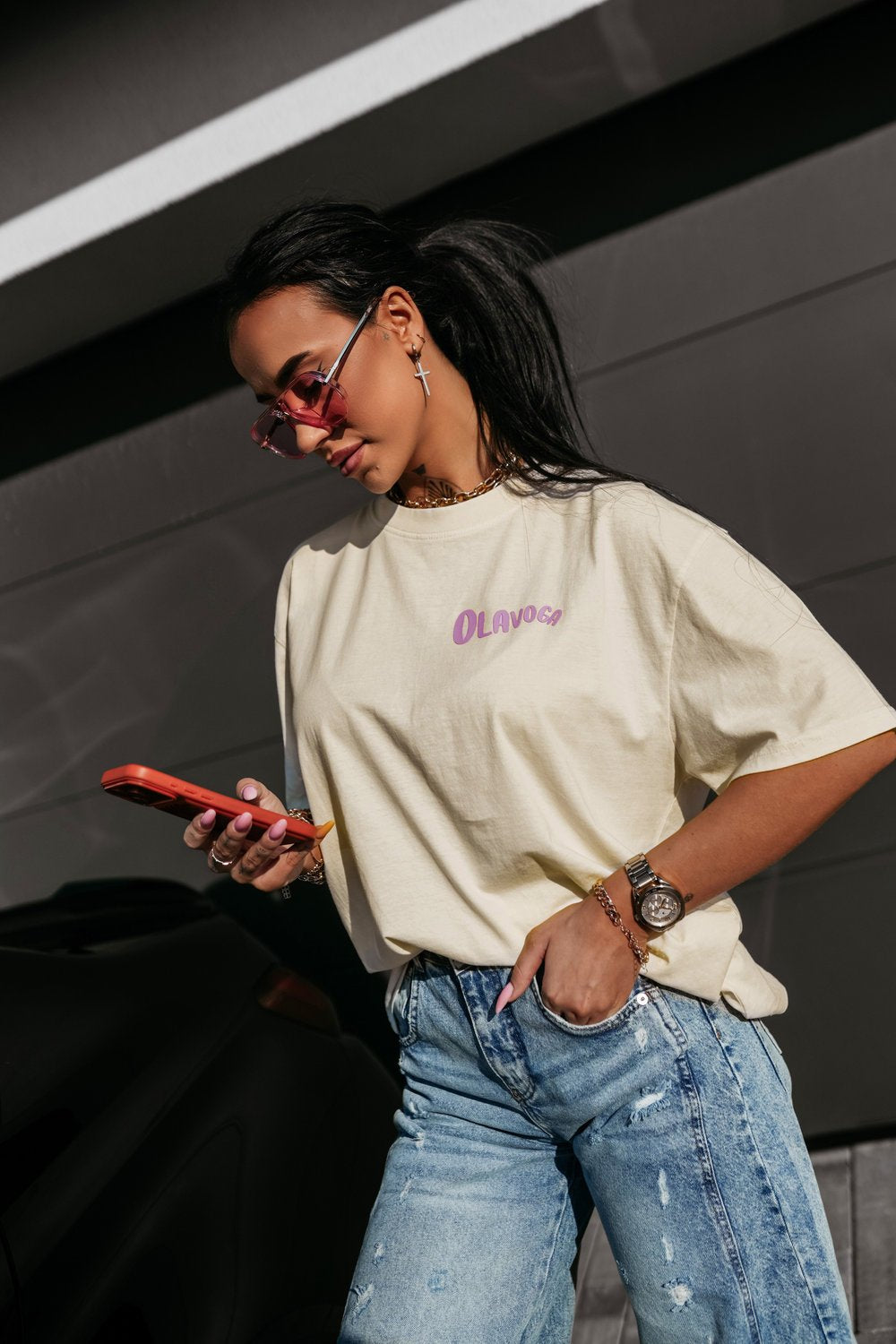 Olavoga Babe rövid ujjú póló