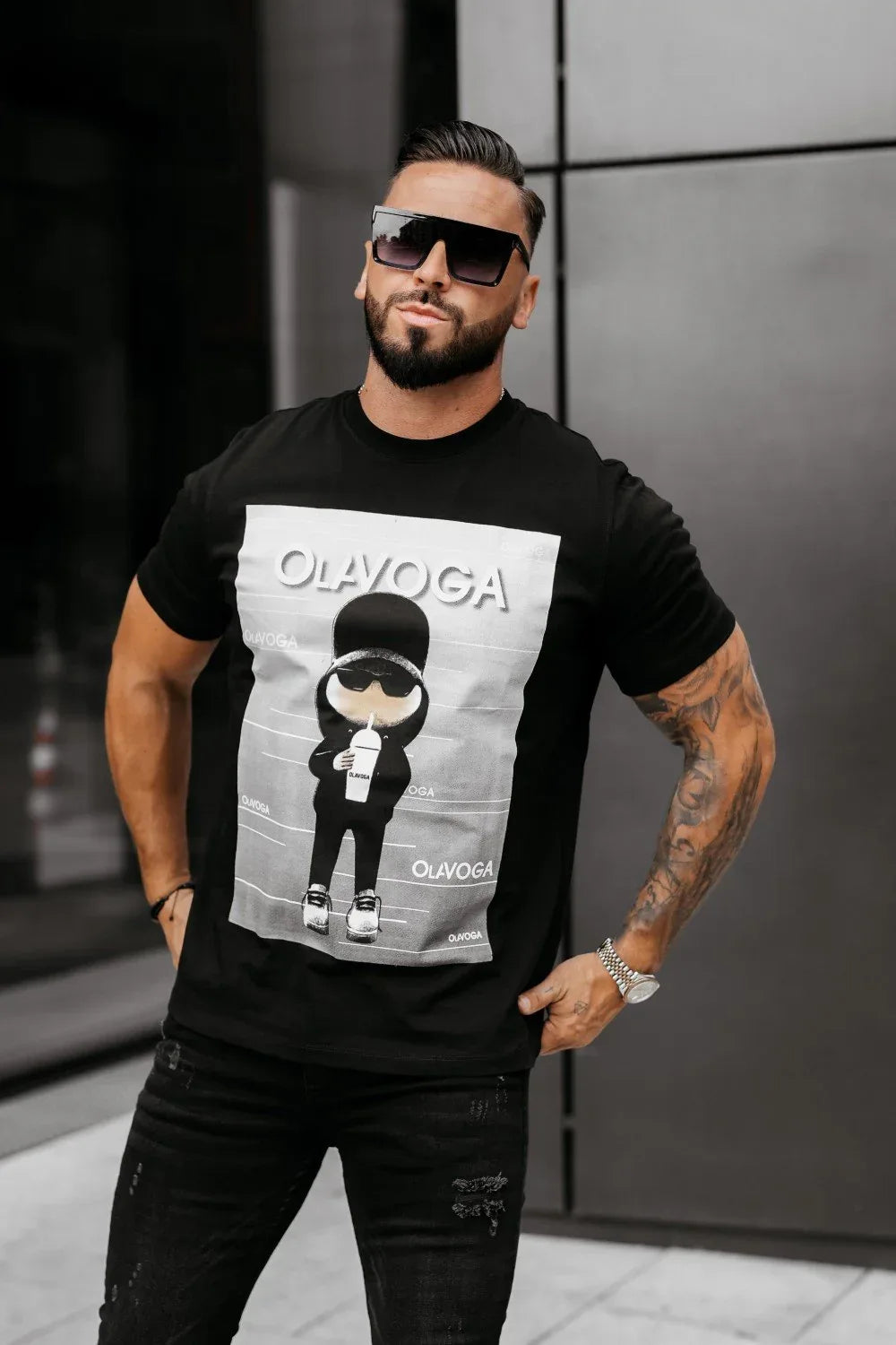 Olavoga Balma Kurzarm-T-Shirt