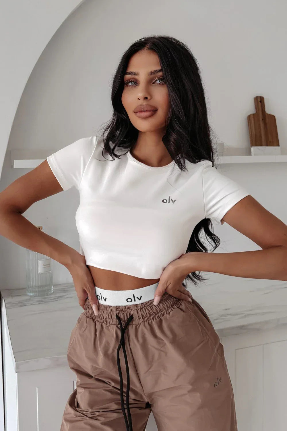 Olavoga Basic Muse Kurzarm-T-Shirt