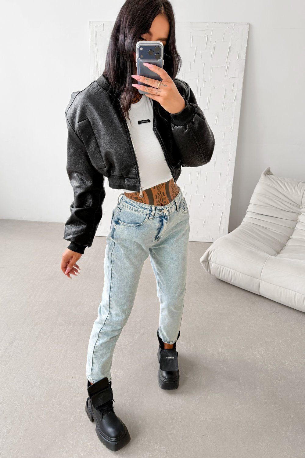 Olavoga Bismin jeansy