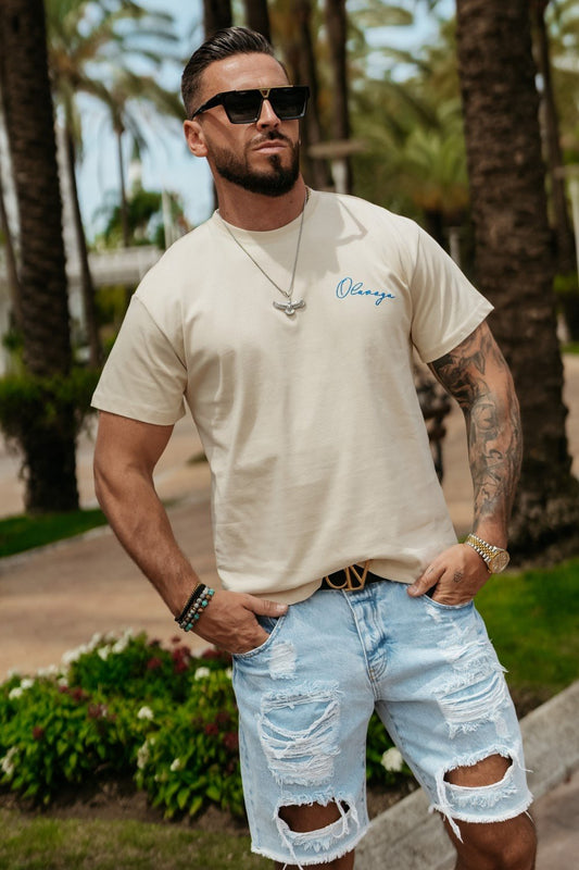 Olive Blue Harmony short sleeve t-shirt