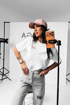 Olavoga Blush Kurzarm-T-Shirt