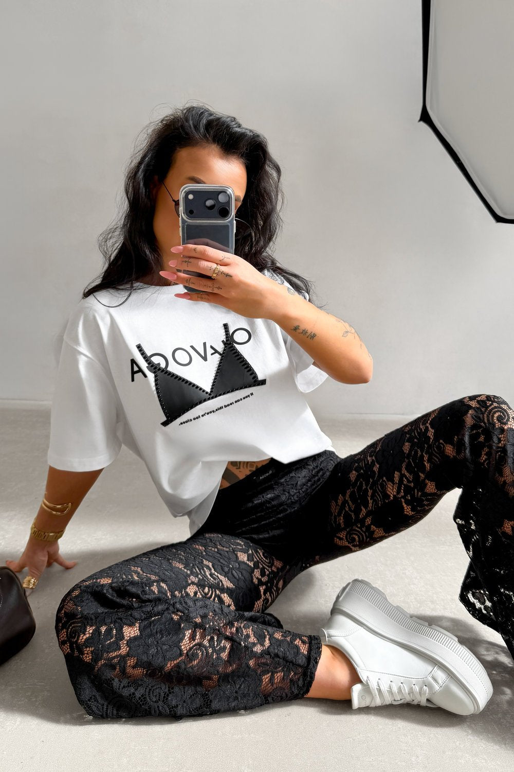 Olavoga Brafitti T-Shirt mit kurzen Ärmeln