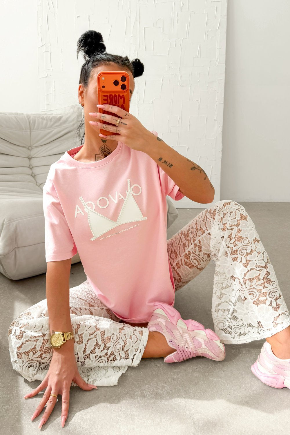 Olavoga Brafitti t-shirt z krótkim rękawem