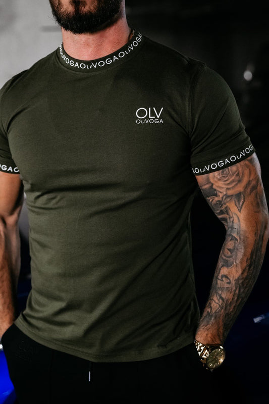 Olive Captain short sleeve t-shirt