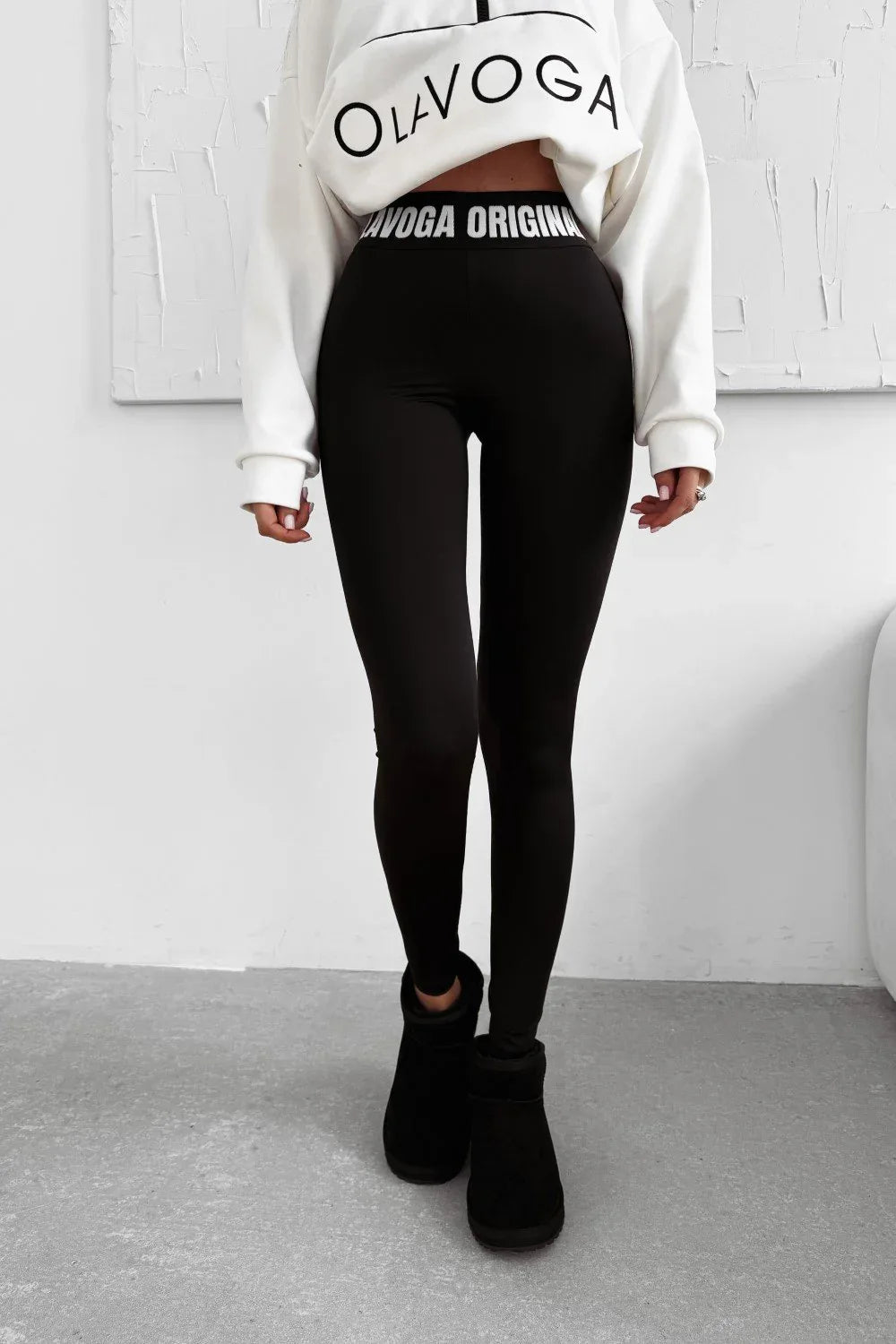 Olavoga Cendre Leggings