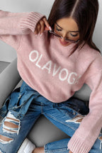 Olavoga Kaffeepullover