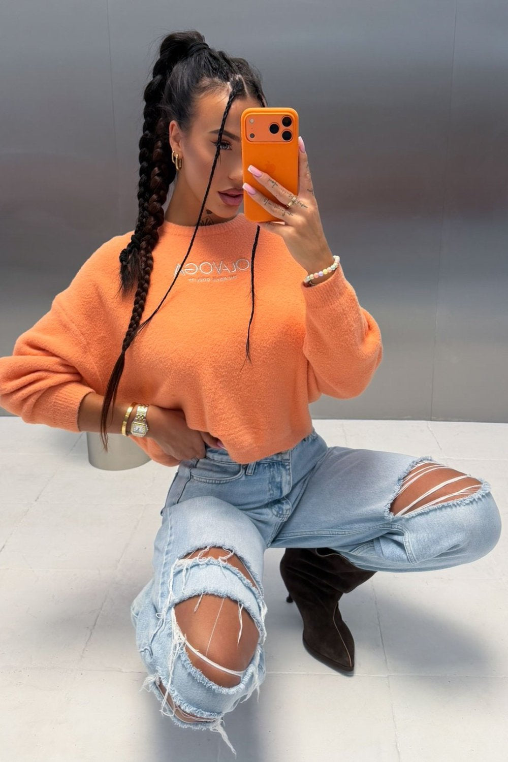 Sweter Olavoga Delia