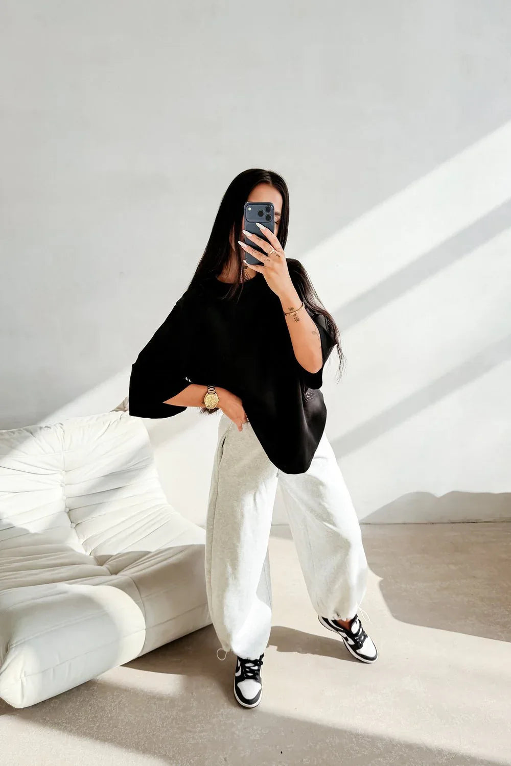 Olavoga Fioage T-Shirt mit kurzen Ärmeln