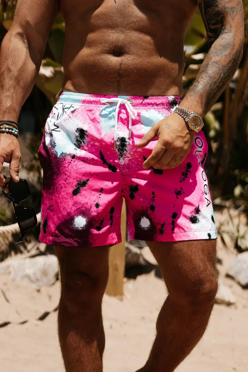 Olavoga Funky Badehose