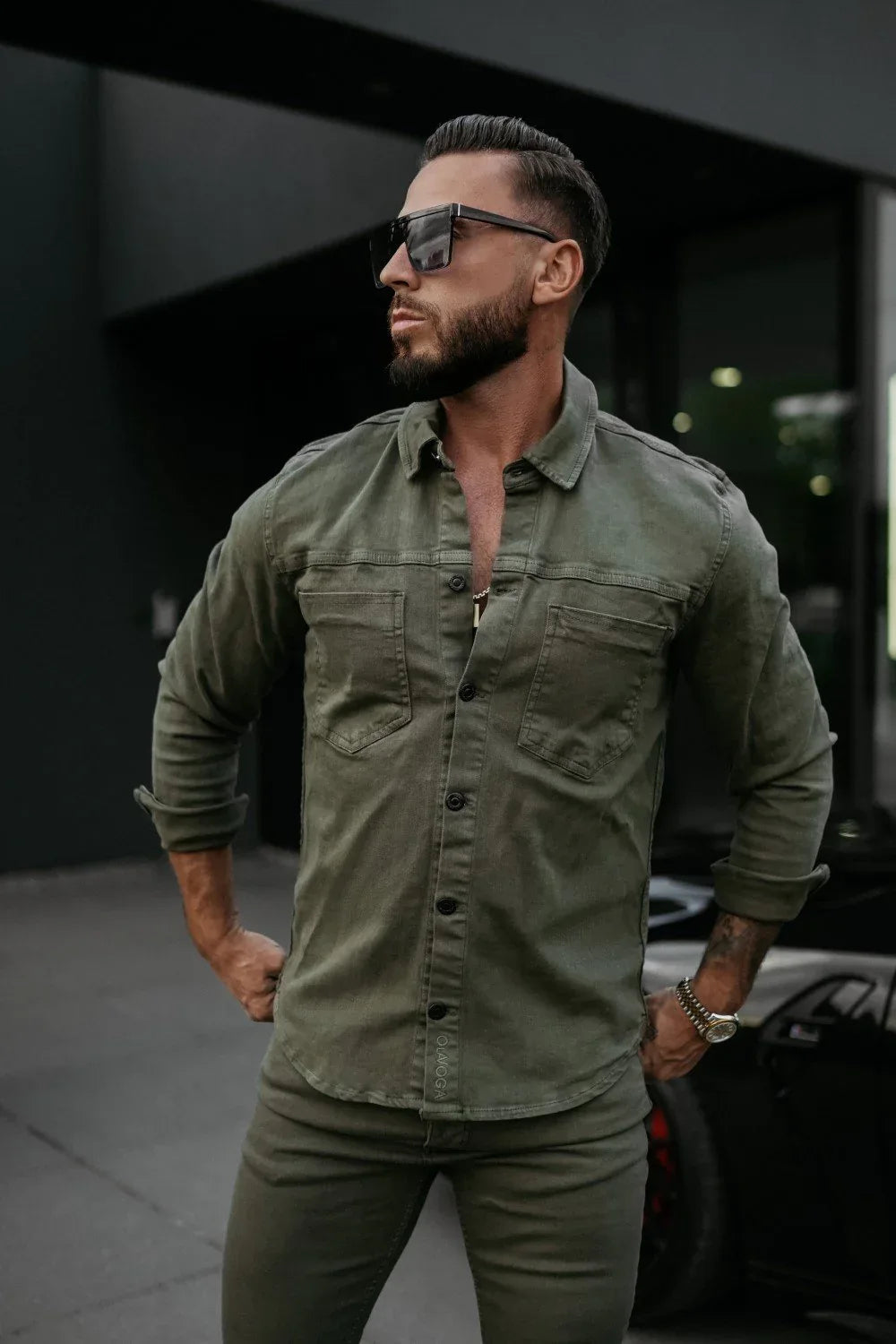 Olavoga Giacca Langarmshirt