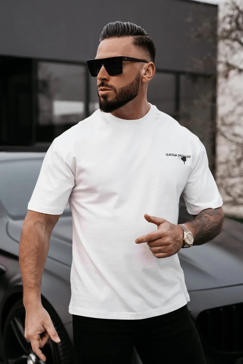 Olavoga Goose Kurzarm-T-Shirt
