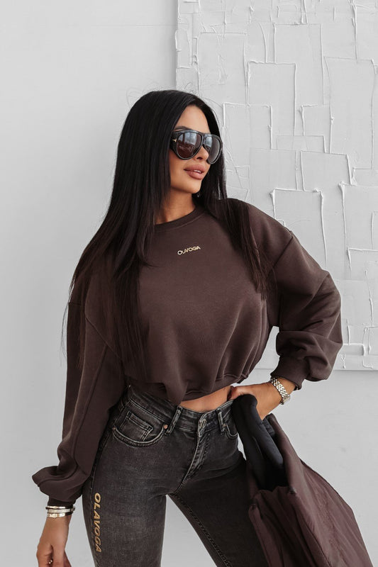 Olavoga Grav pulóver